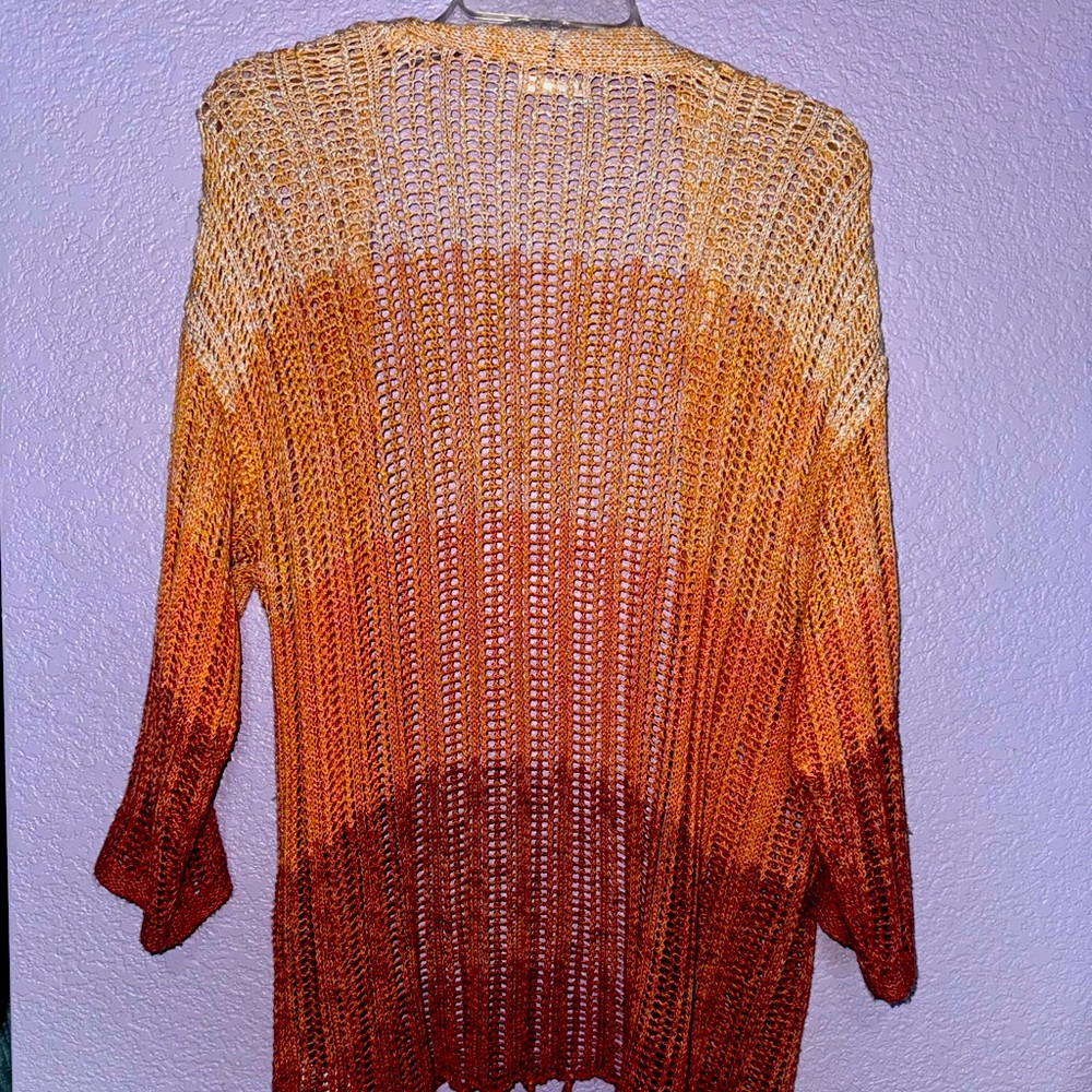 Ombré Crochet Sweater